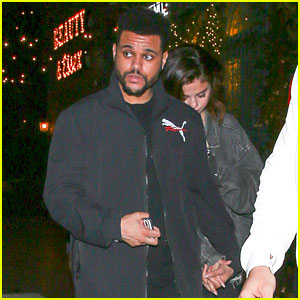 Selena Gomez & The Weeknd Holds Hands During Date Night