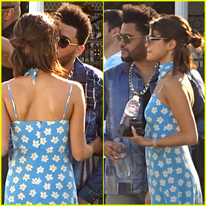 Selena Gomez & The Weeknd Continue PDA at Coachella Weekend 1!