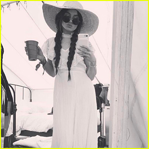 Vanessa Hudgens is Back at Coachella Weekend 2!
