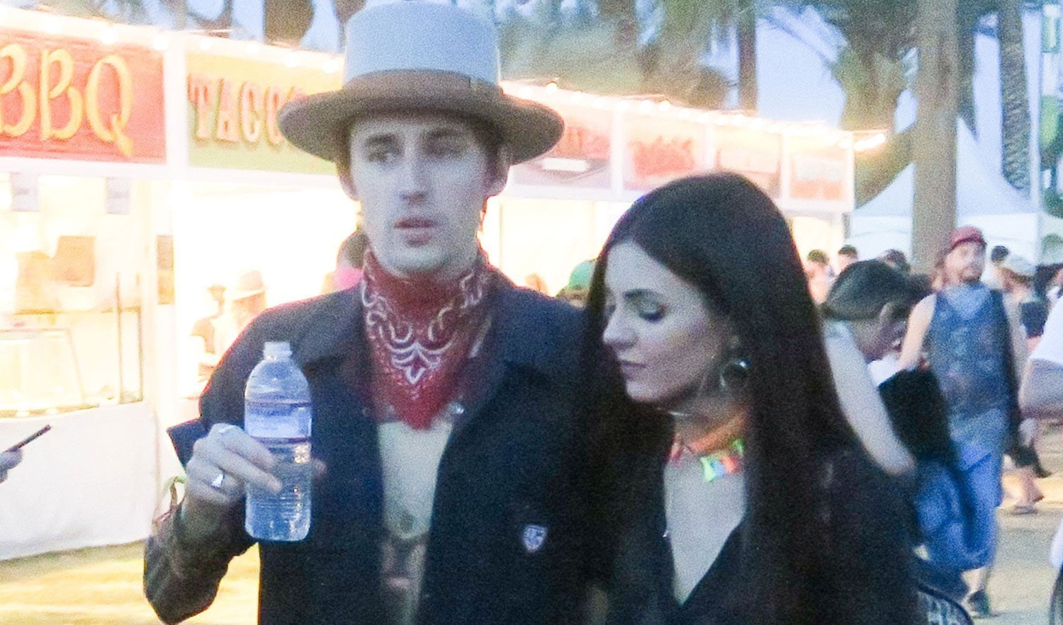 Victoria Justice & Boyfriend Reeve Carney Couple Up at Coachella