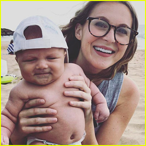 Alexa PenaVega Works Out With Baby Son Ocean: 'He Thinks We're Playing'