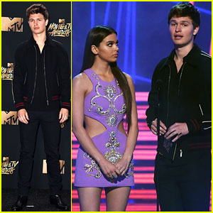 Ansel Elgort & Hailee Steinfeld Have a Love Fest at the MTV Movie & TV Awards 2017