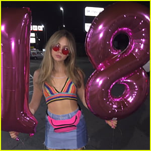 Brec Bassinger Rings In 18th Birthday By Going Skydiving!