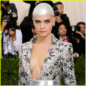 Cara Delevingne in Chanel Couture at the 2017 MET Gala