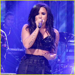 Demi Lovato Joins Cheat Codes for 'Tonight Show' Performance! (Video)