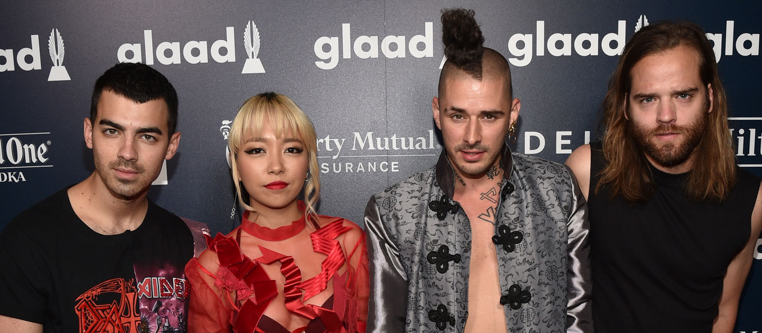 AnnaSophia Robb & DNCE Hit Up GLAAD Media Awards 2017