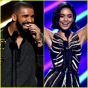 Vanessa Hudgens Looks Incredible, Drake Says at BBMAs! (Video)