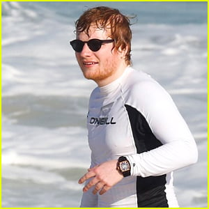 Ed Sheeran Enjoys Some Fun in the Sun in Brazil!