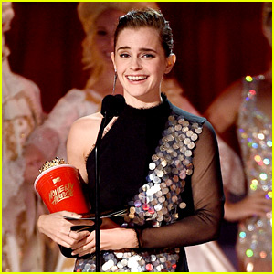 Emma Watson Credits Belle for MTV Movie & TV Awards Win! (Video)