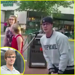 Watch Justin Bieber Stop to Support a Girl Singing on New Jersey Sidewalk (Video)