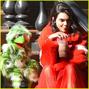Kendall Jenner Matched With the Muppets For 'Love' Magazine
