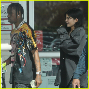 Kylie Jenner & Rumored Boyfriend Travis Scott Run Errands Together