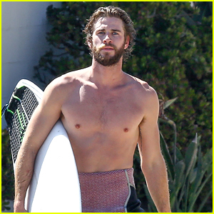 Liam Hemsworth Spends the Afternoon Surfing in Malibu!