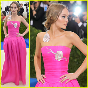Lily-Rose Depp Has The Perfect Prom Look at Met Gala 2017