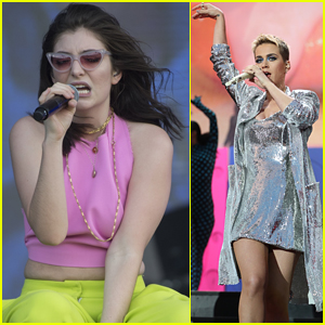 Lorde & Katy Perry Hit the Stage for BBC Radio 1's Music Festival in the UK!