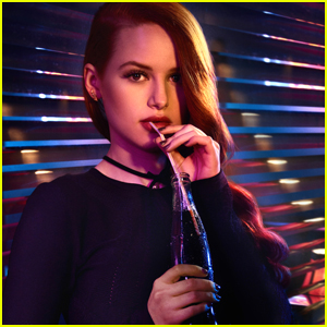 Madelaine Petsch Puts On Her Red Nails For 'Riverdale' Season 2