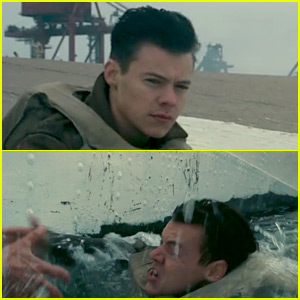 Harry Styles Swims for His Life in New 'Dunkirk' Trailer - Watch Now!