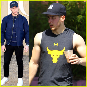 Nick Jonas Cleans Up Nicely for Dior Show After a Workout