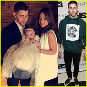 Nick Jonas Becomes a Godfather to Niece Valentina