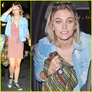 Paris Jackson Goes Totally Casual For Met Gala After-Party