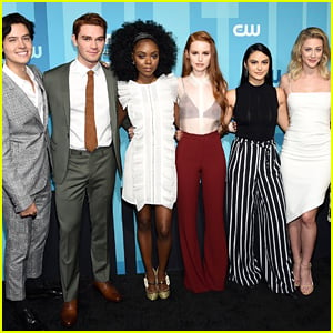 Cole Sprouse, Lili Reinhart & Entire 'Riverdale' Cast Hit Up CW Upfronts Together