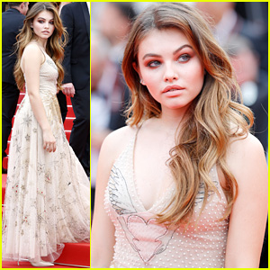 French Model Thylane Blondeau Dazzles at Cannes Film Festival 2017