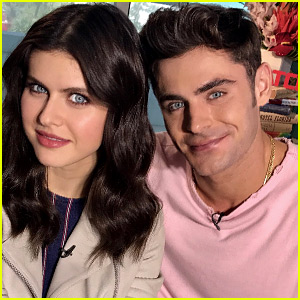 Zac Efron Said the Sweetest Thing About Alexandra Daddario's Eyes!