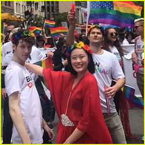 '13 Reasons Why' Cast Steps Out For San Francisco Pride!