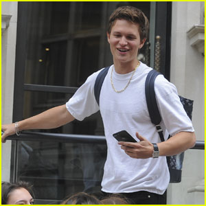 Ansel Elgort Takes the NYC Subway, Just Like Everyone Else