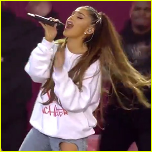 Ariana Grande's One Love Manchester Performance of 'Break Free' - Watch Now!