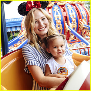 Candice King Takes Daughter Florence To Walt Disney World - Pics!