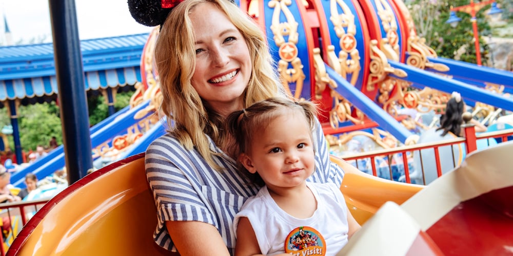 Candice King Takes Daughter Florence To Walt Disney World – Pics ...