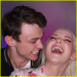 Thomas Doherty Crashes Dove Cameron's 'Much Confessions' In The Most Adorable Way (Video)