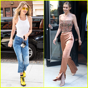 Gigi Hadid's Yellow Combat Boots Will Be Next on Your Shopping List
