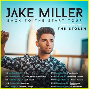 Jake Miller Drops 'Back to the Start Tour' 2017 Dates - Full List Here!