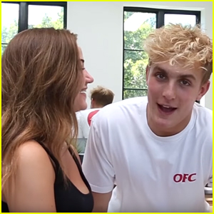 Jake Paul Does Erika Costell's Makeup in New Video & it Goes About as Expected
