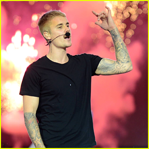 Justin Bieber Puts On A Light Show For Dublin Concert - Pics!