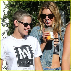 Kristen Stewart & Stella Maxwell Are All Smiles While Out to Lunch