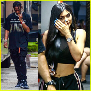 Kylie Jenner Joins Rumored Boyfriend Travis Scott in Miami