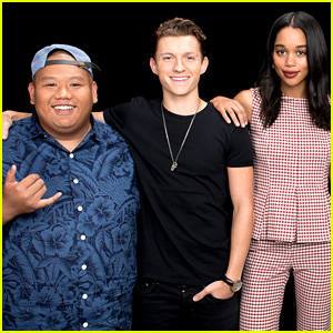 Tom Holland, Laura Harrier, & Jacob Batalon Join Forces for Build Series Interview