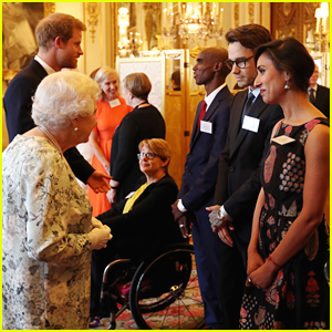 Liam Payne Meets Queen Elizabeth II at the Young Leaders Awards 2017