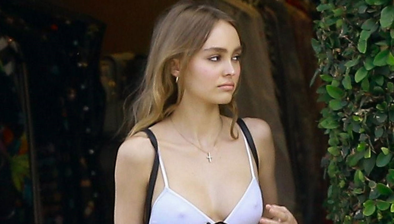 Lily-Rose Depp Goes Bra-Free in a Summery White Bodysuit - Yahoo Sports