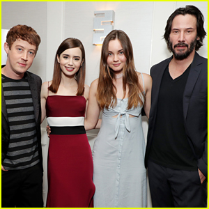 Lily Collins Joins Her 'To The Bone' Co-Stars for Special Screening