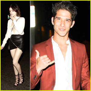 Lucy Hale Celebrates Her 28th Birthday with Tyler Posey & Sarah Hyland