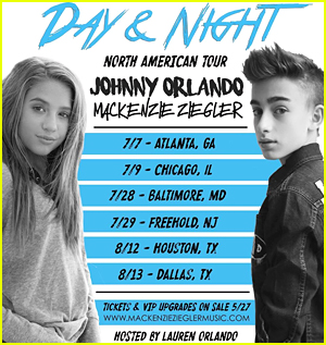 Mackenzie Ziegler Is Planning Her Pranks To Pull on Johnny Orlando During Tour (Exclusive)