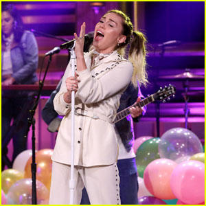 Miley Cyrus Brings 'Malibu' to NYC on 'Fallon Tonight' - Watch Now!