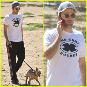 Robert Pattinson Steps Out With His Super Cute Pup in LA