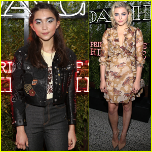 Rowan Blanchard Joins Chloe Moretz at Coach's Summer Party in NYC