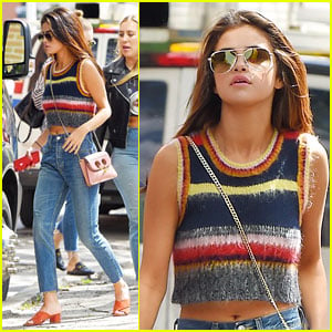 Selena Gomez Shows Off Her Colorful Street Style
