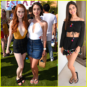 Madelaine Petsch, Adelaide Kane & Victoria Justice Kick Off Summer With Reef Escape